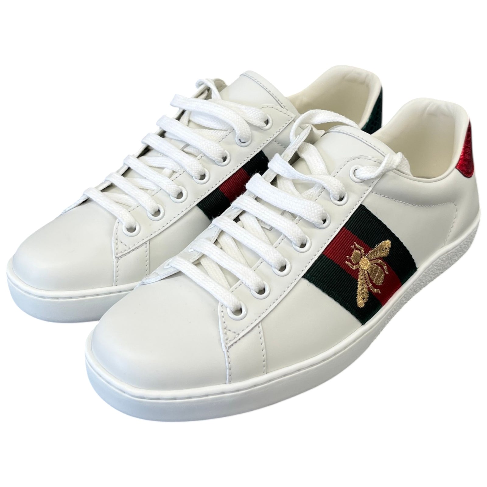 Women's Ace Low Trainers White Size EU 38 / UK 5 - Photo 9