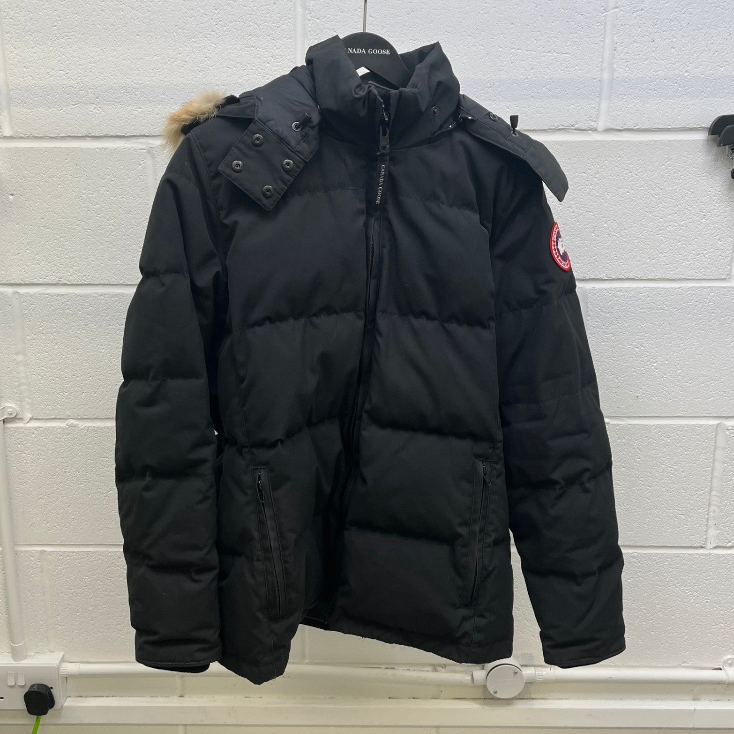 Women's Chelsea Parka Down Jacket Black Size XL - Photo 10