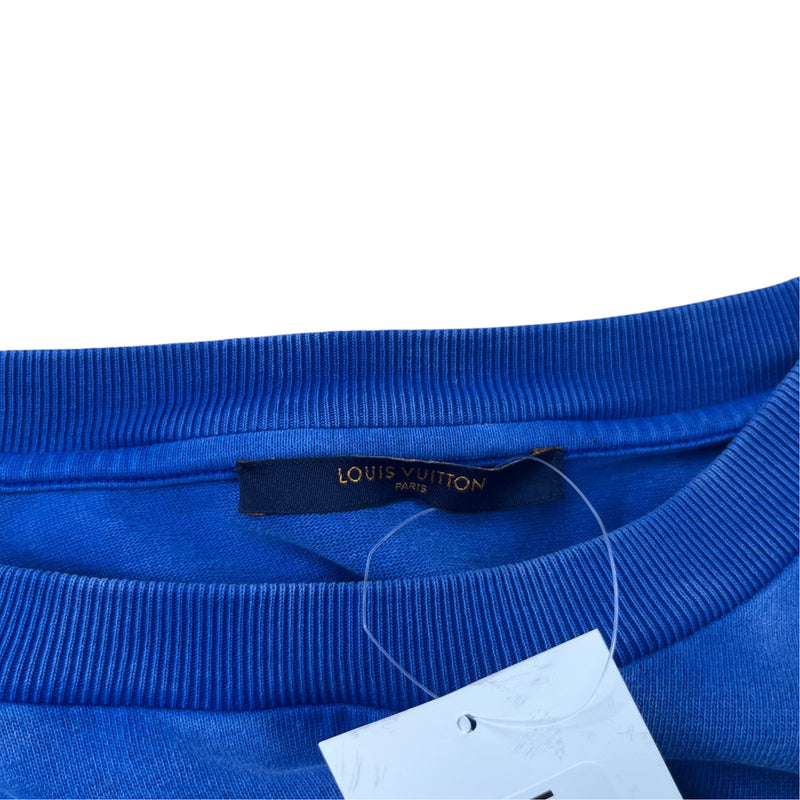 Men's Inside-Out T-Shirt Blue Size M