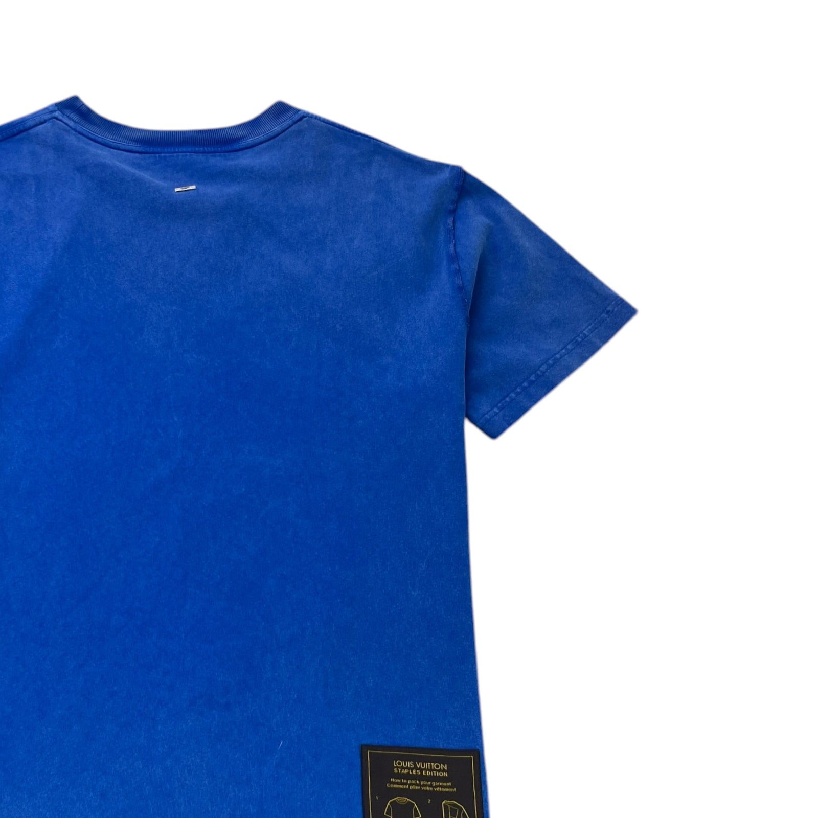 Men's Inside-Out T-Shirt Blue Size M - Photo 4