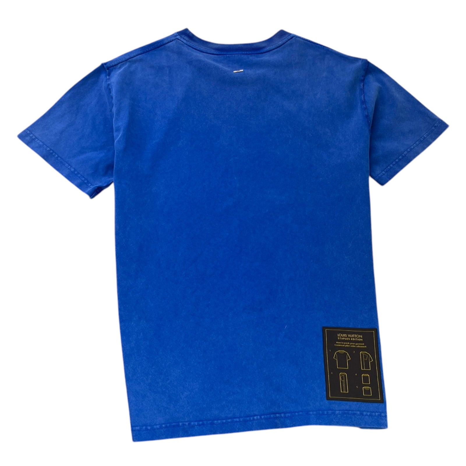 Men's Inside-Out T-Shirt Blue Size M - Photo 2