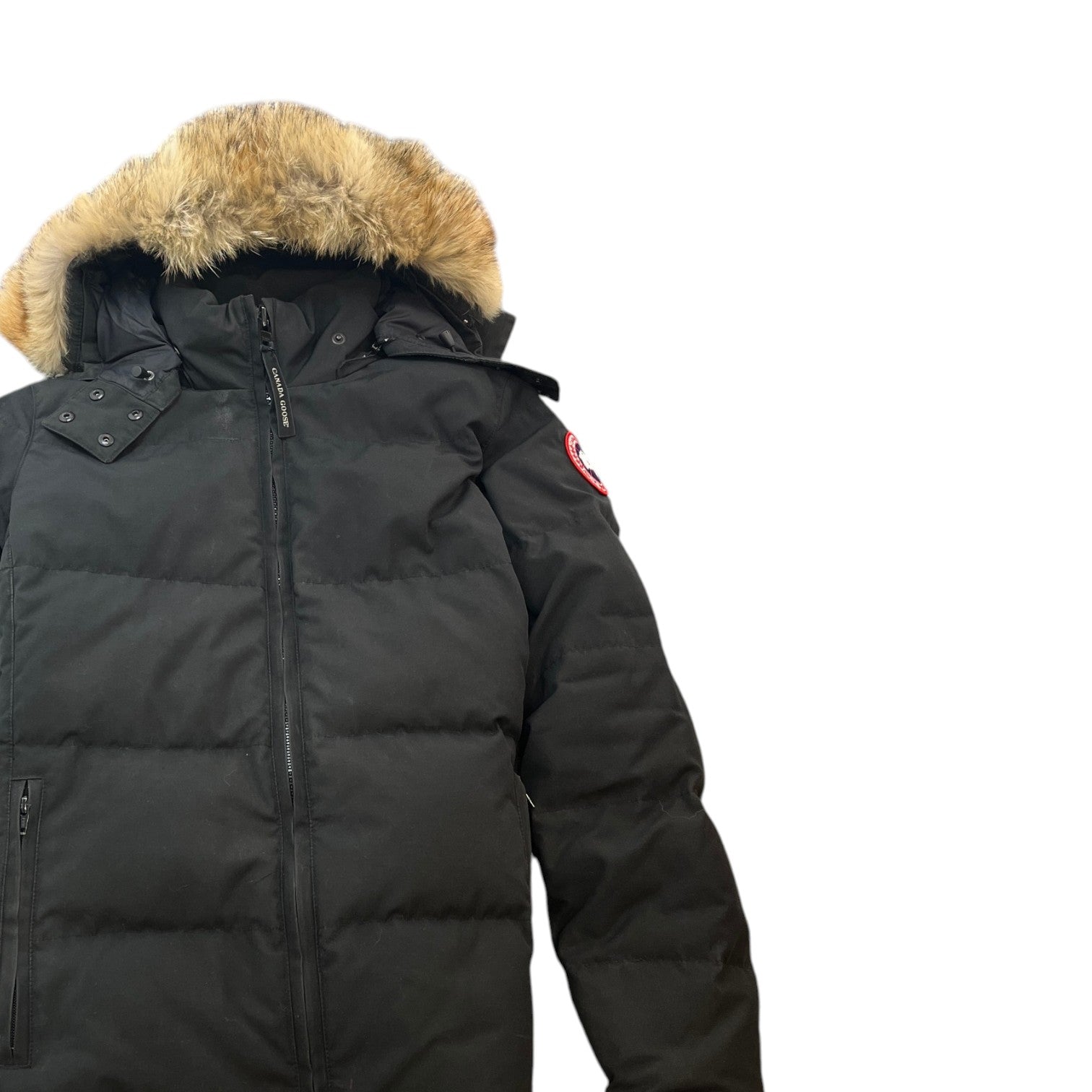 Women's Chelsea Parka Down Jacket Black Size XL - Photo 3