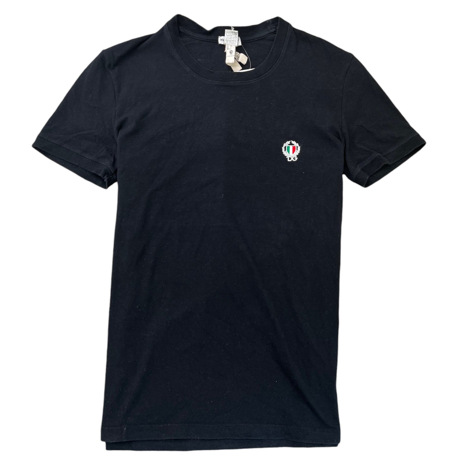 Men's Embroidered Logo T-Shirt Black Size XS - Photo 2