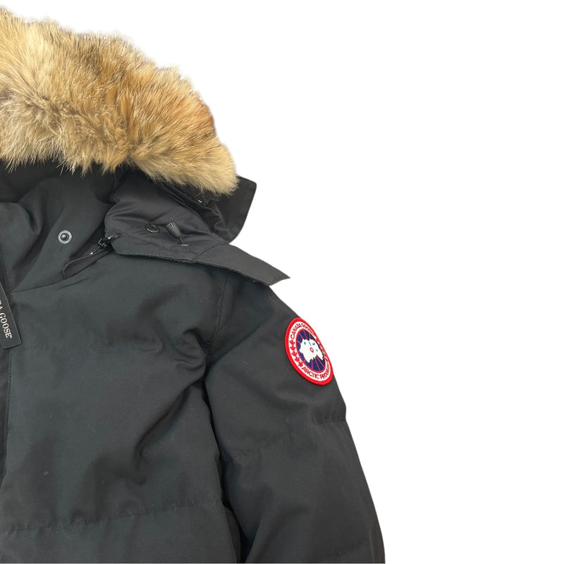 Women's Chelsea Parka Down Jacket Black Size XL