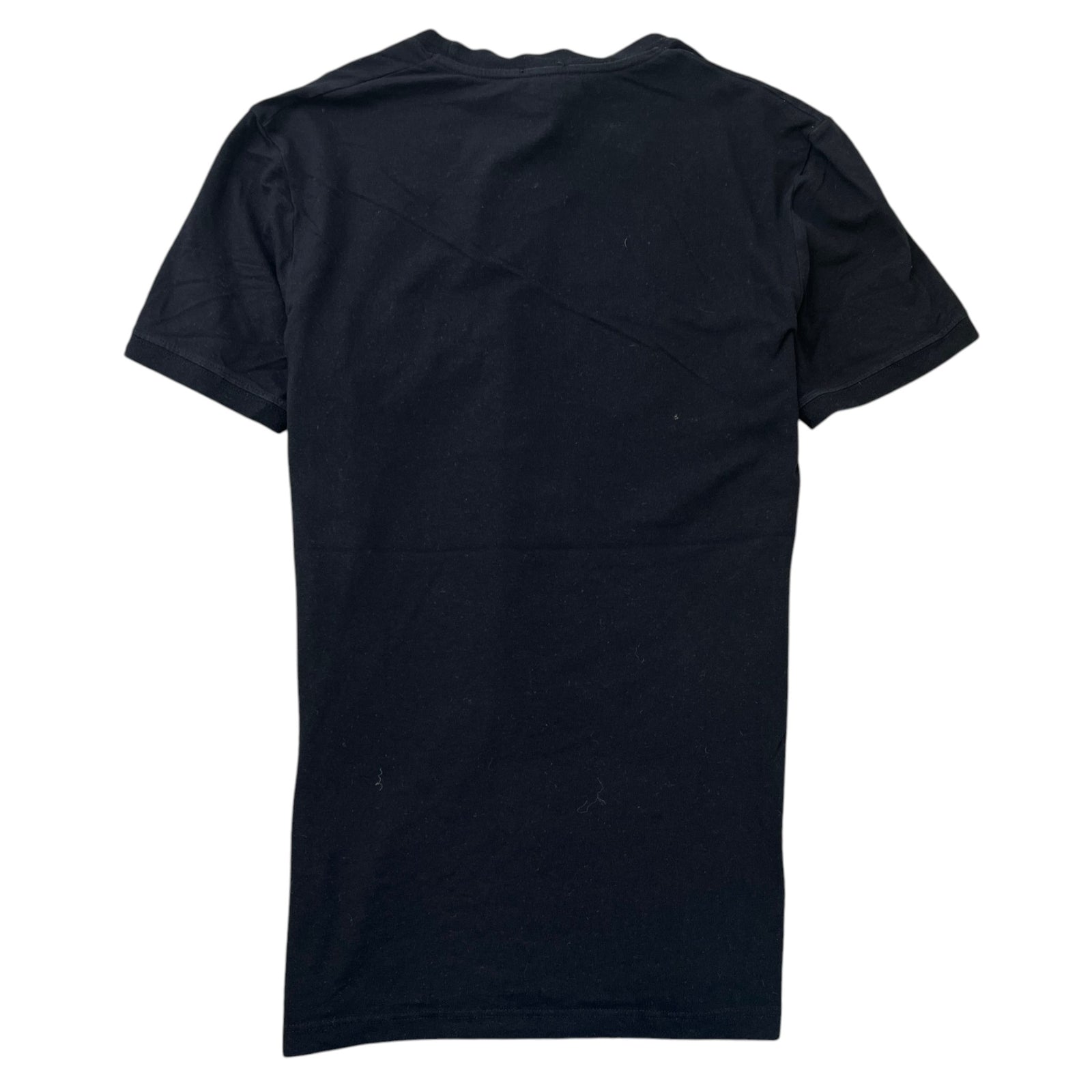 Men's Embroidered Logo T-Shirt Black Size XS - Photo 1