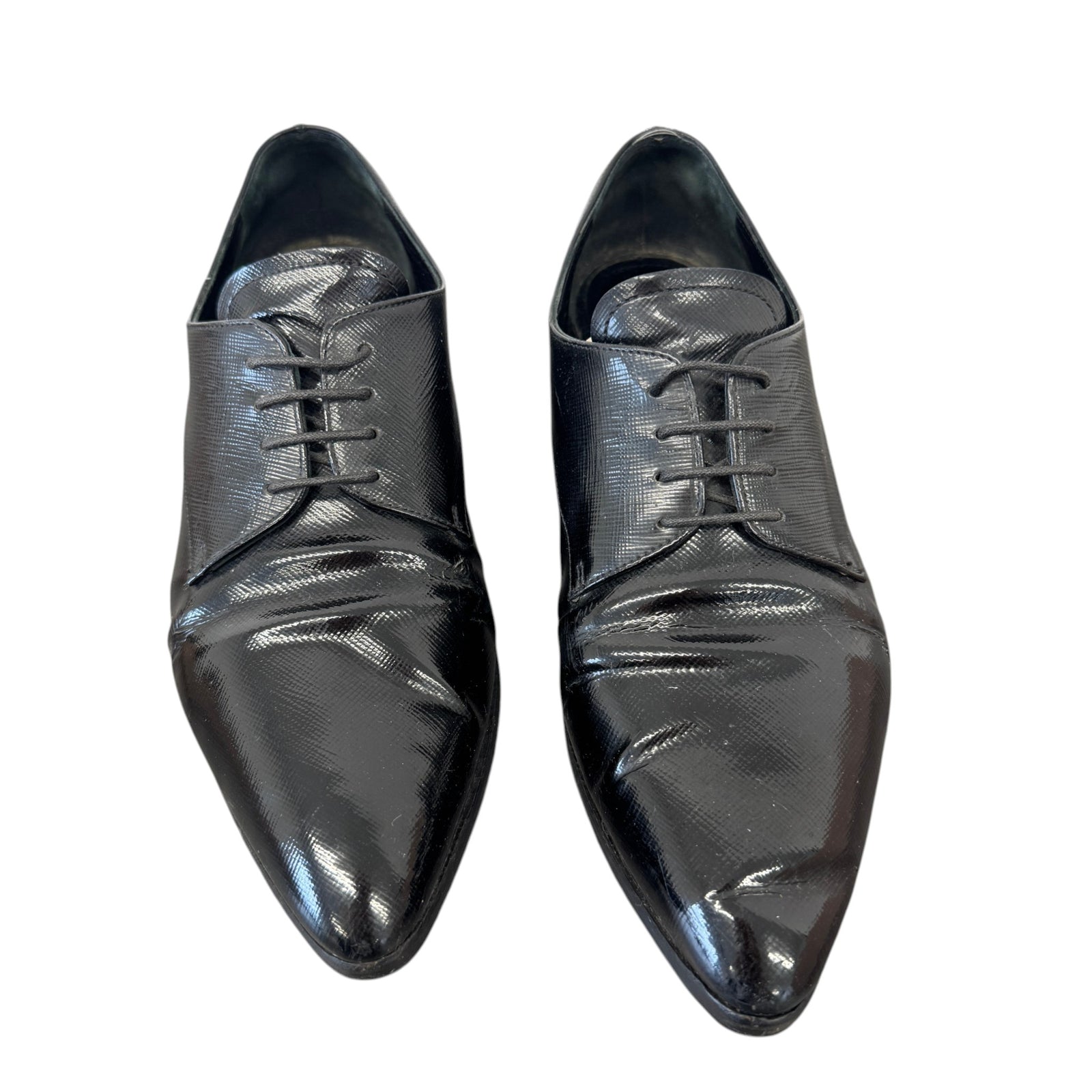 Women's Pointed Toe Loafers Black Size EU 37 / UK 4 - Photo 6