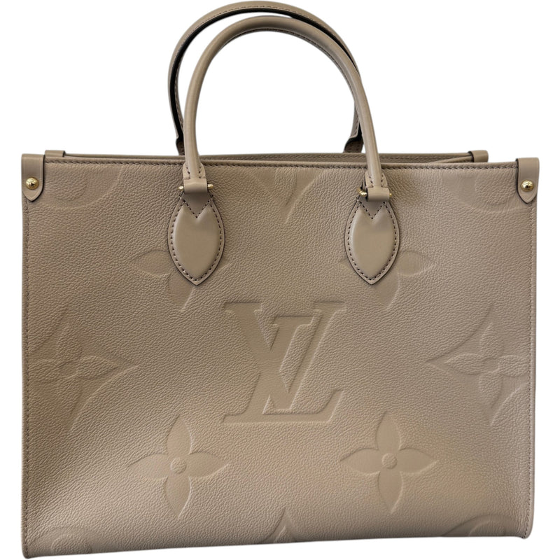 Women's Monogram Empreinte OnTheGo MM Handbag Beige