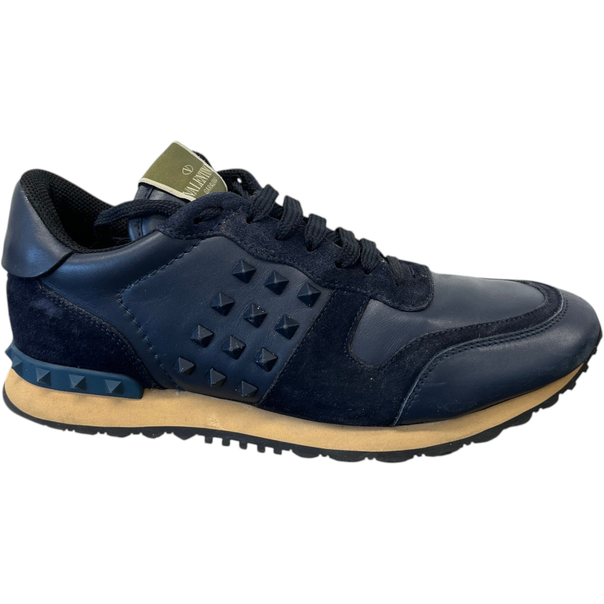 Men's Rockrunner Low Trainers Navy Size UK 7 / EU 41 - Photo 1