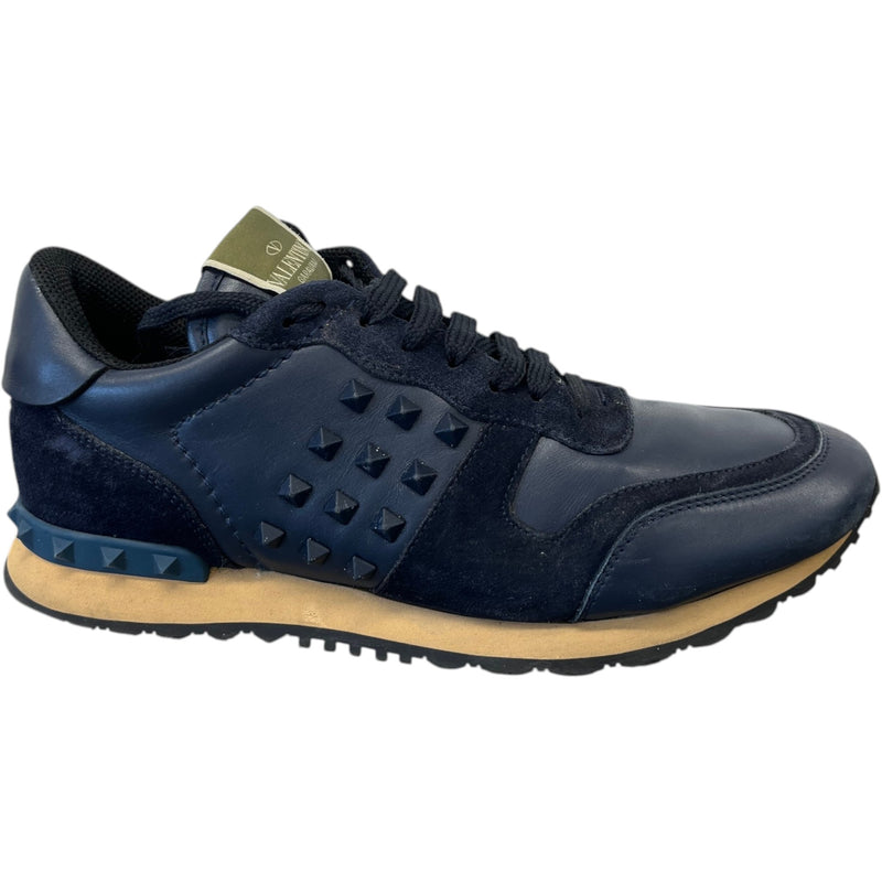 Men's Rockrunner Low Trainers Navy Size UK 7 / EU 41
