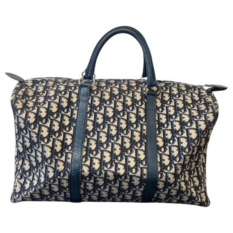 Women's Oblique Boston Bag Navy