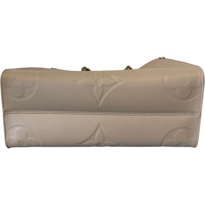 Women's Monogram Empreinte OnTheGo MM Handbag Beige