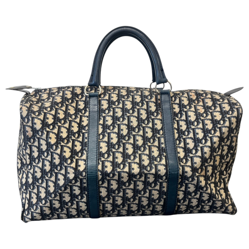 Women's Oblique Boston Bag Navy