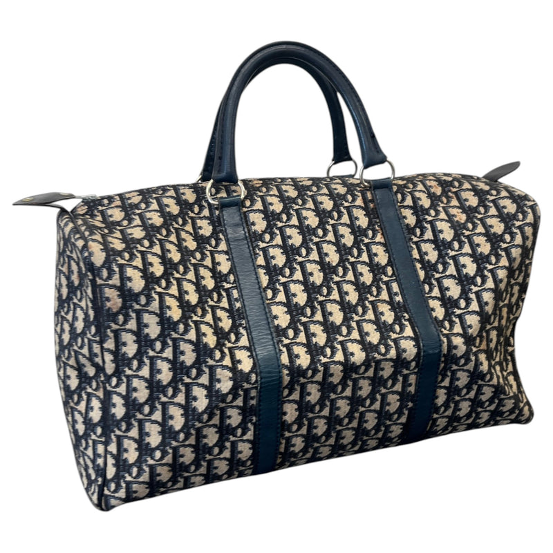 Women's Oblique Boston Bag Navy