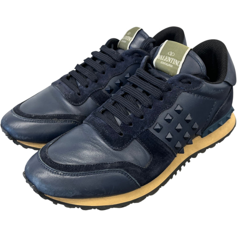 Men's Rockrunner Low Trainers Navy Size UK 7 / EU 41