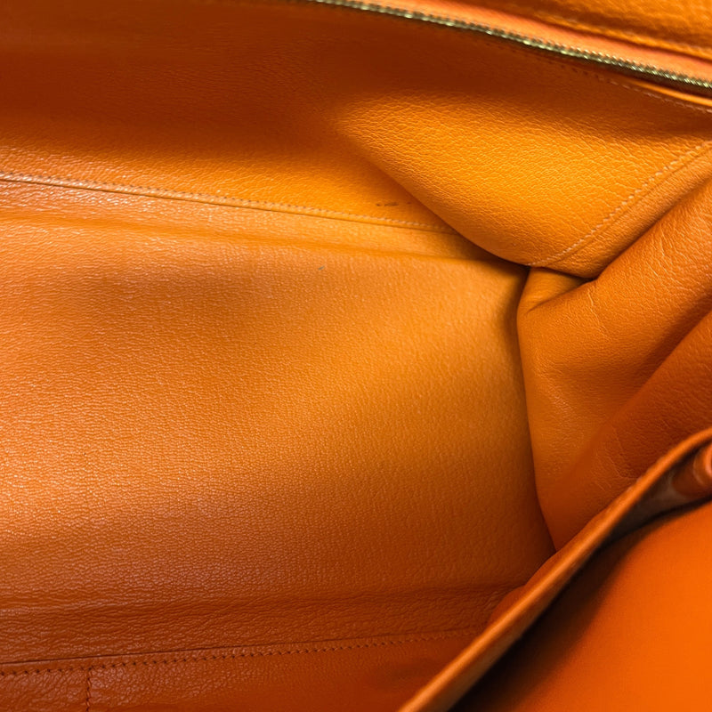 Women's Kelly 35 Retourne Clemence Bag Orange