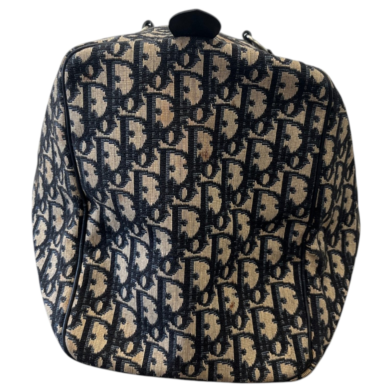 Women's Oblique Boston Bag Navy - Photo 6