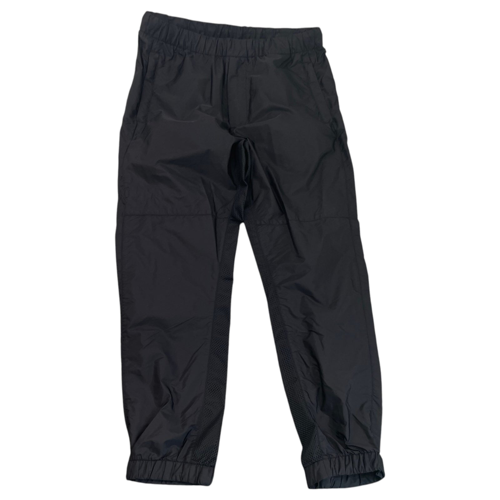 Men's Re-Nylon Plaque Logo Trousers Black Size M / W32 - Photo 1