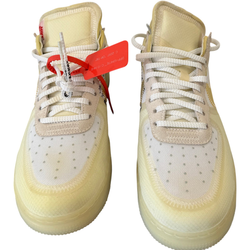 Men's Air Force 1 Low x Off-White The Ten / OG White/Sail Low Trainers Cream Size UK 9.5 / EU 43.5