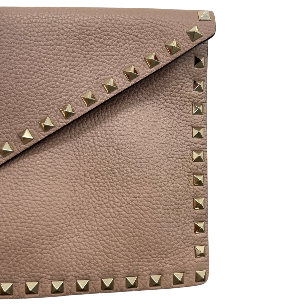 Women's Rockstud Envelope Clutch Nude - Photo 8