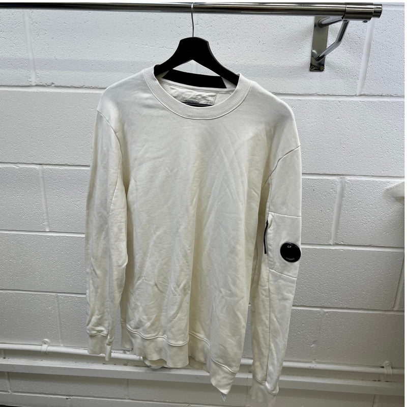 Men's Lens Sweatshirt White Size L