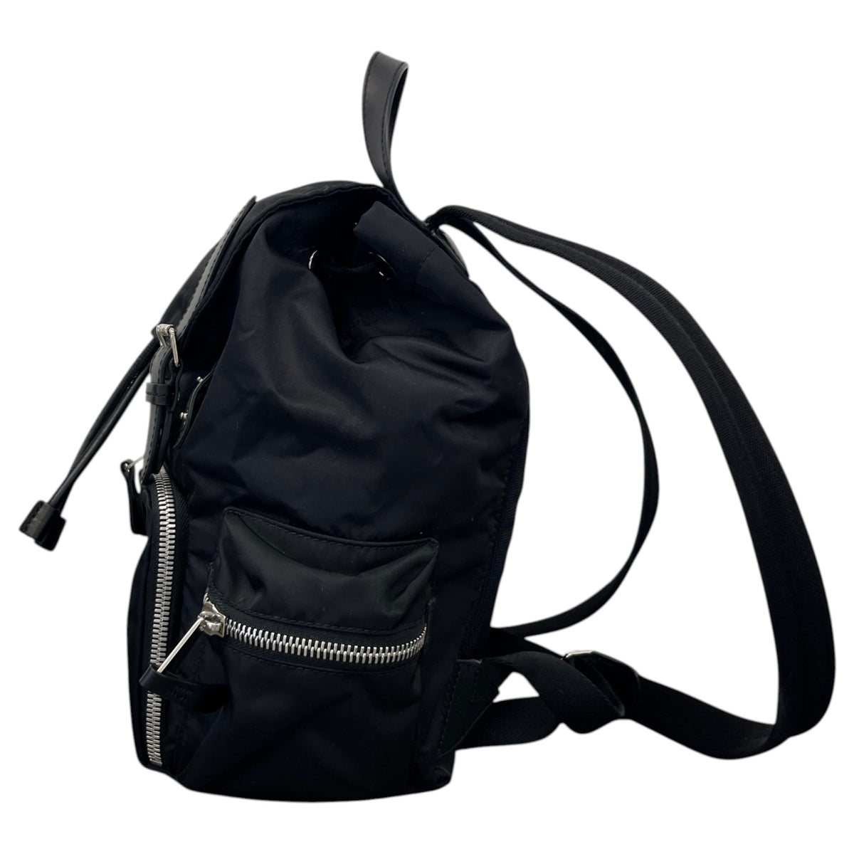 Men's Logo Print Backpack Black - Photo 7