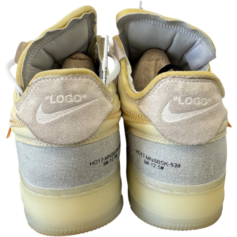 Men's Air Force 1 Low x Off-White The Ten / OG White/Sail Low Trainers Cream Size UK 9.5 / EU 43.5
