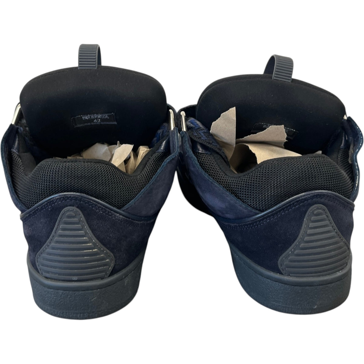 Men's Curb Skate Low Trainers Navy Size UK 8 / EU 42 - Photo 6