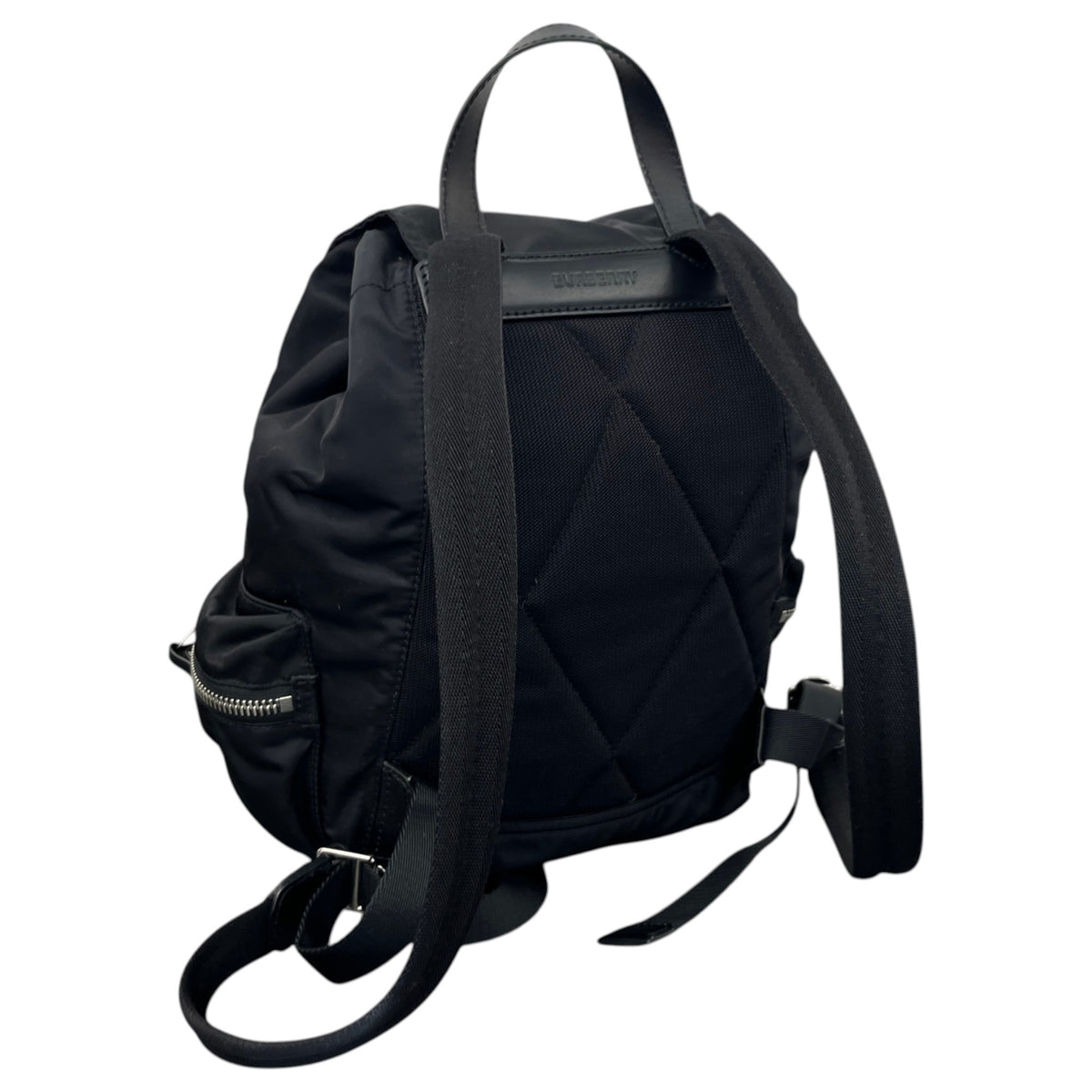Men's Logo Print Backpack Black - Photo 8