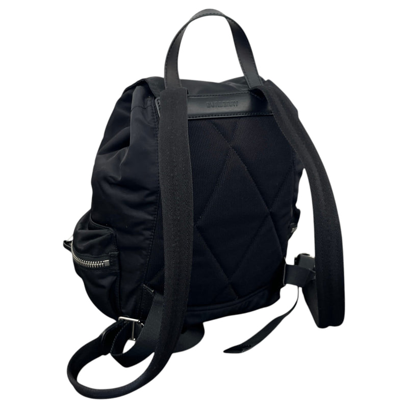 Men's Logo Print Backpack Black