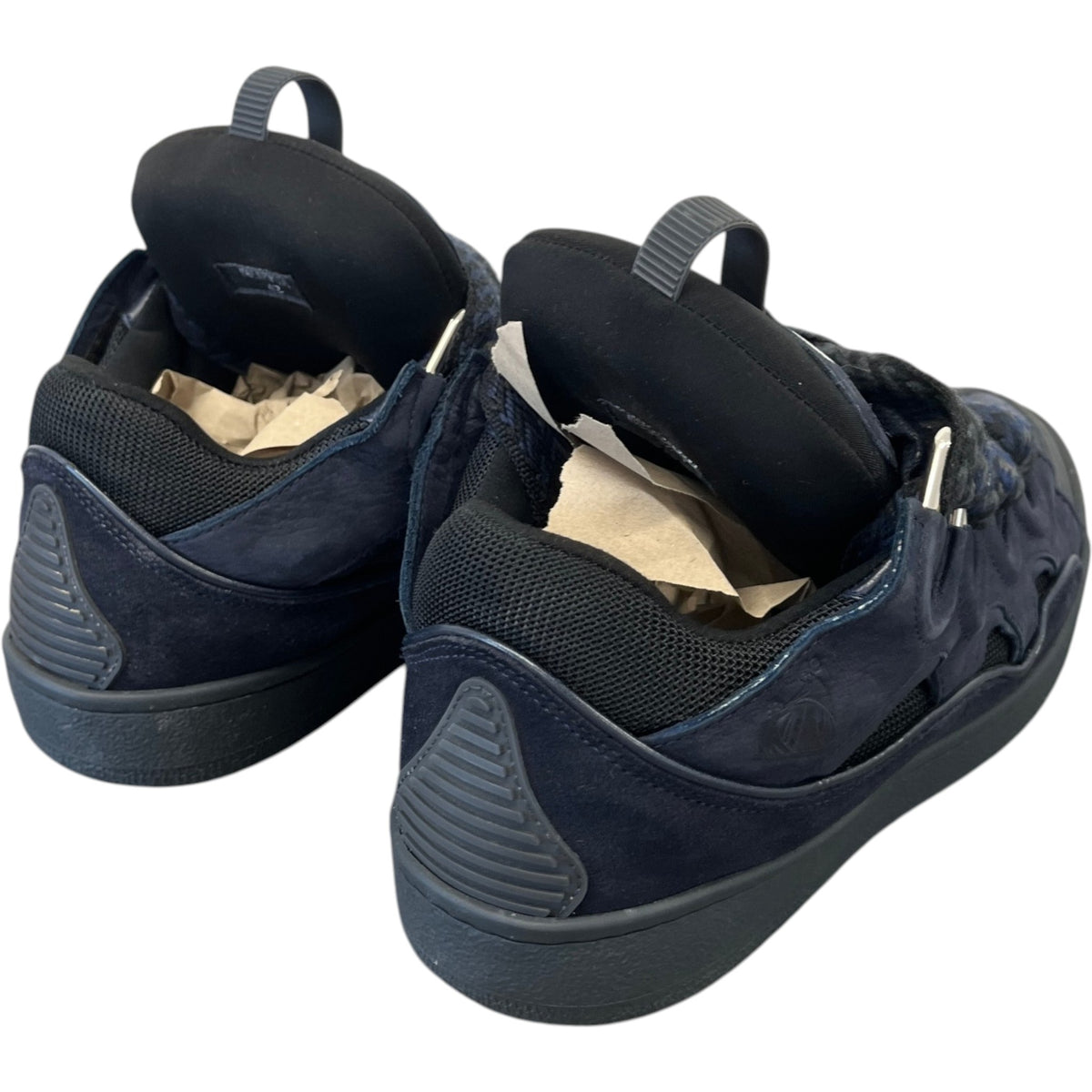 Men's Curb Skate Low Trainers Navy Size UK 8 / EU 42 - Photo 7