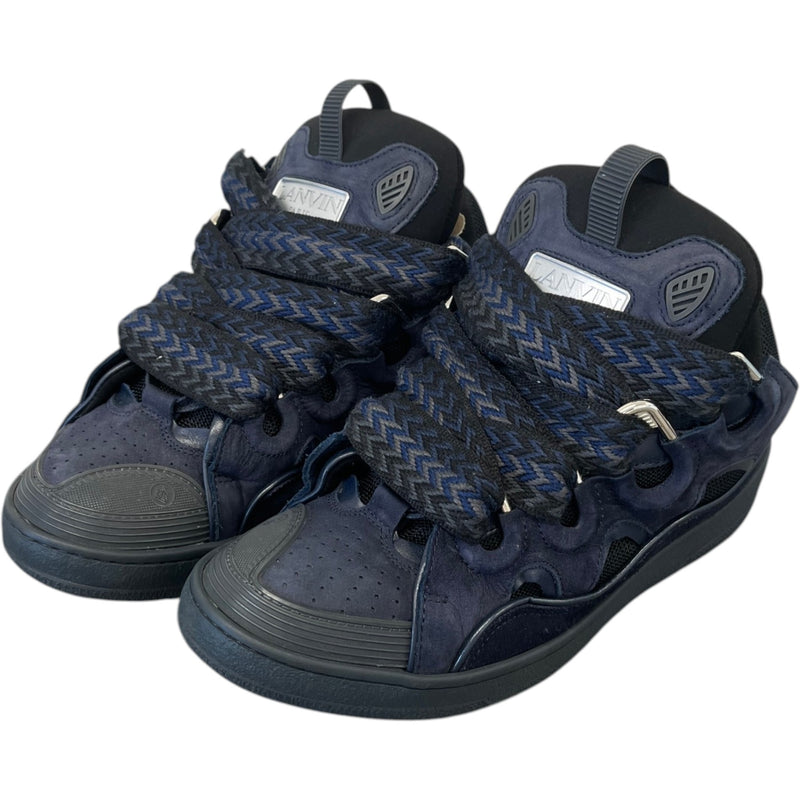 Men's Curb Skate Low Trainers Navy Size UK 8 / EU 42