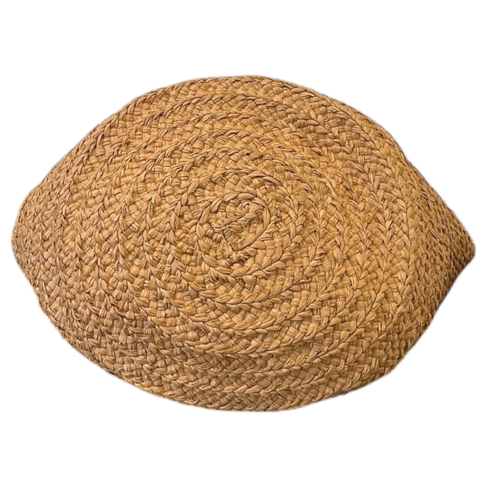 Women's Raffia Panier Tote Bag Beige - Photo 9