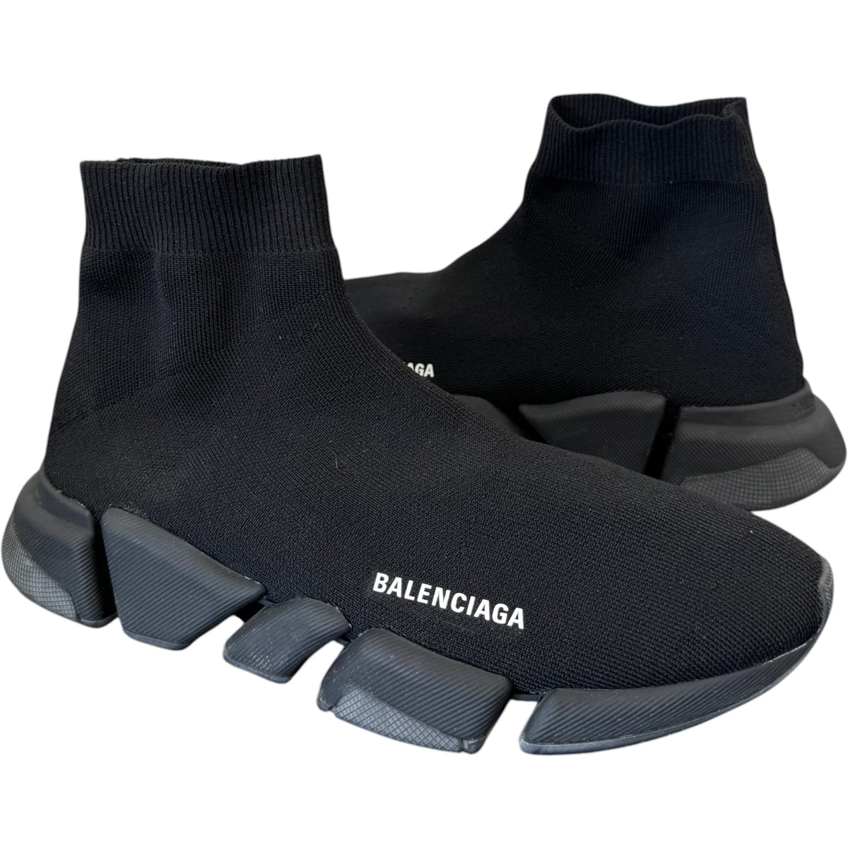 Men's Speed 2.0 High Trainers Black Size UK 8 / EU 42 - Photo 3