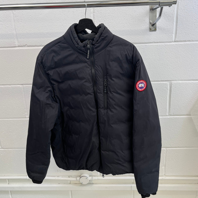 Men's Lodge Padded Down Jacket Black Size XL