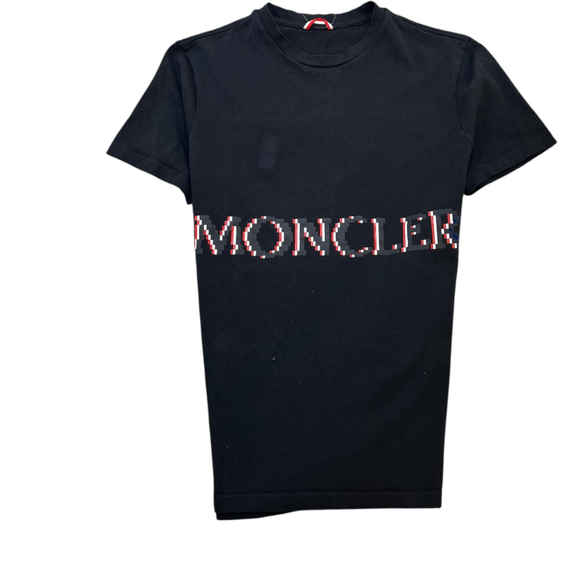 Men's Logo Print T-Shirt Black Size M