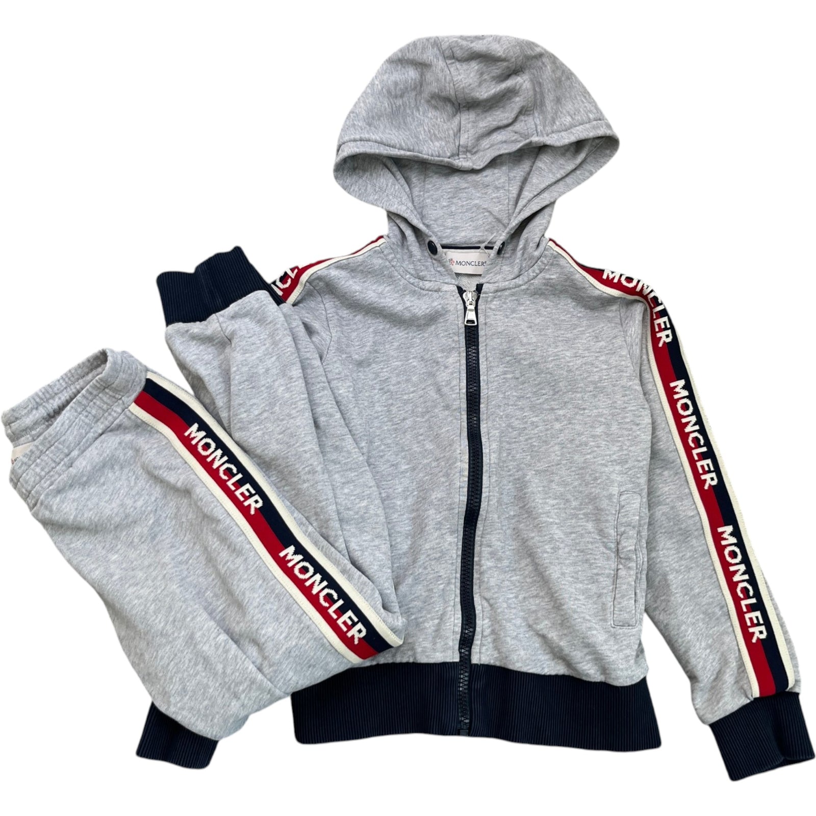 Men's Boys Age 8 Maglia Full Tracksuit Grey Size XXS - Photo 1