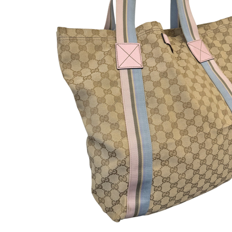 Women's Gg Supreme Tote Handbag Beige