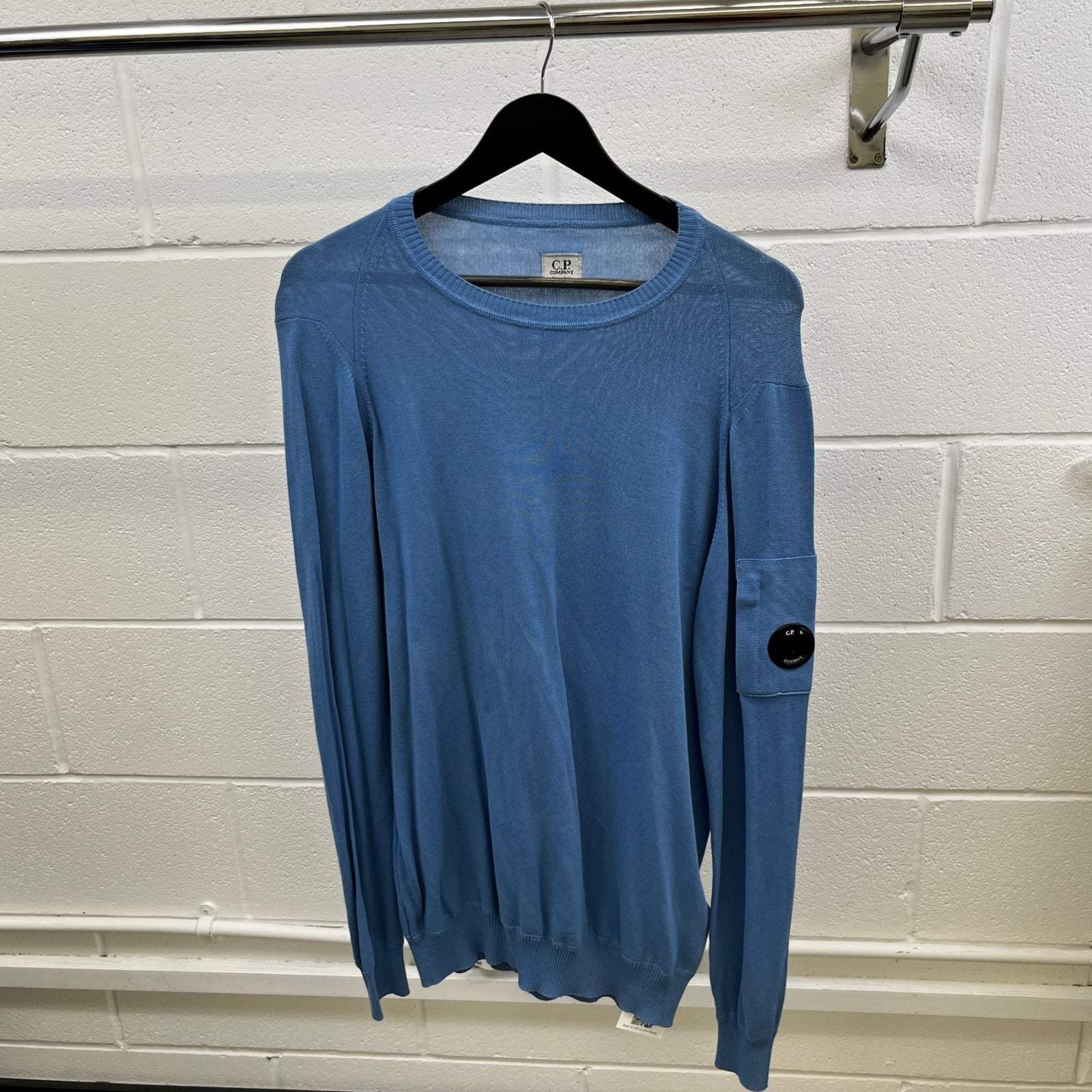 Men's Signature Lens Jumper Blue Size IT 50 / UK L - Photo 8