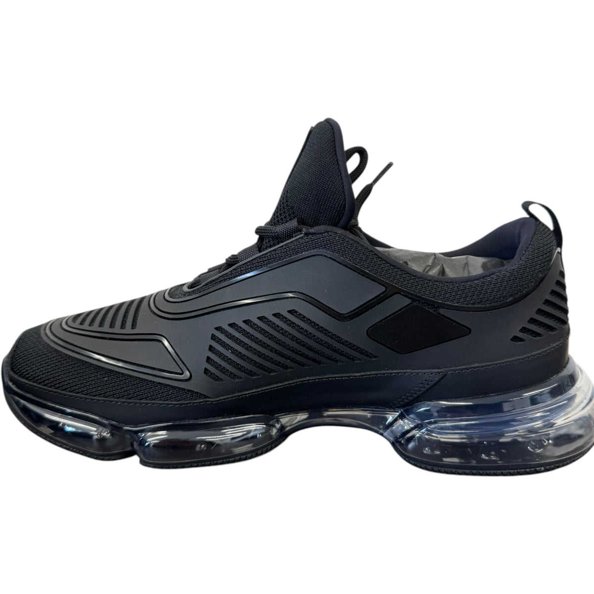 Men's Cloudbust Air Collision Low Trainers Black Size UK 6 / EU 40 - Photo 2