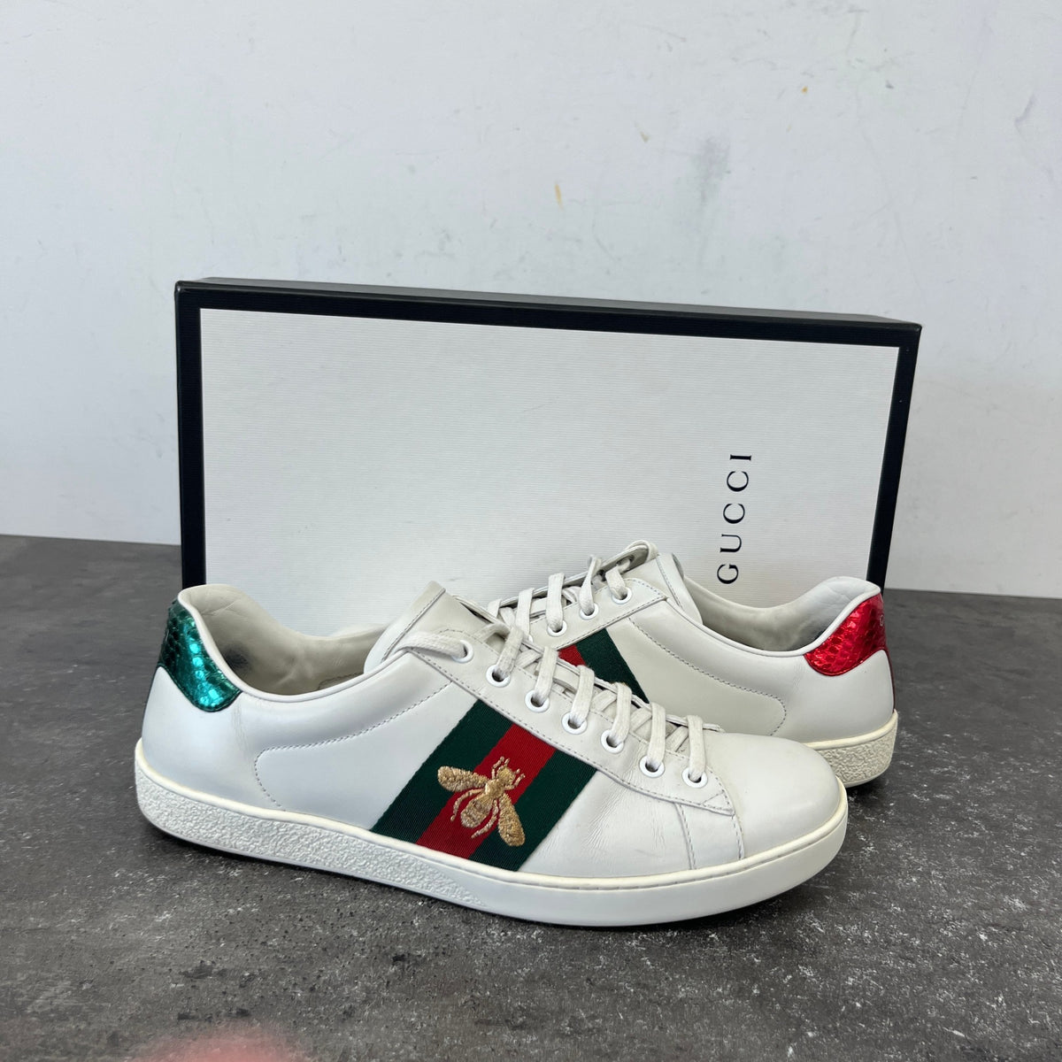 Men's Ace Low Trainers White Size UK 7 / EU 41 - Photo 12