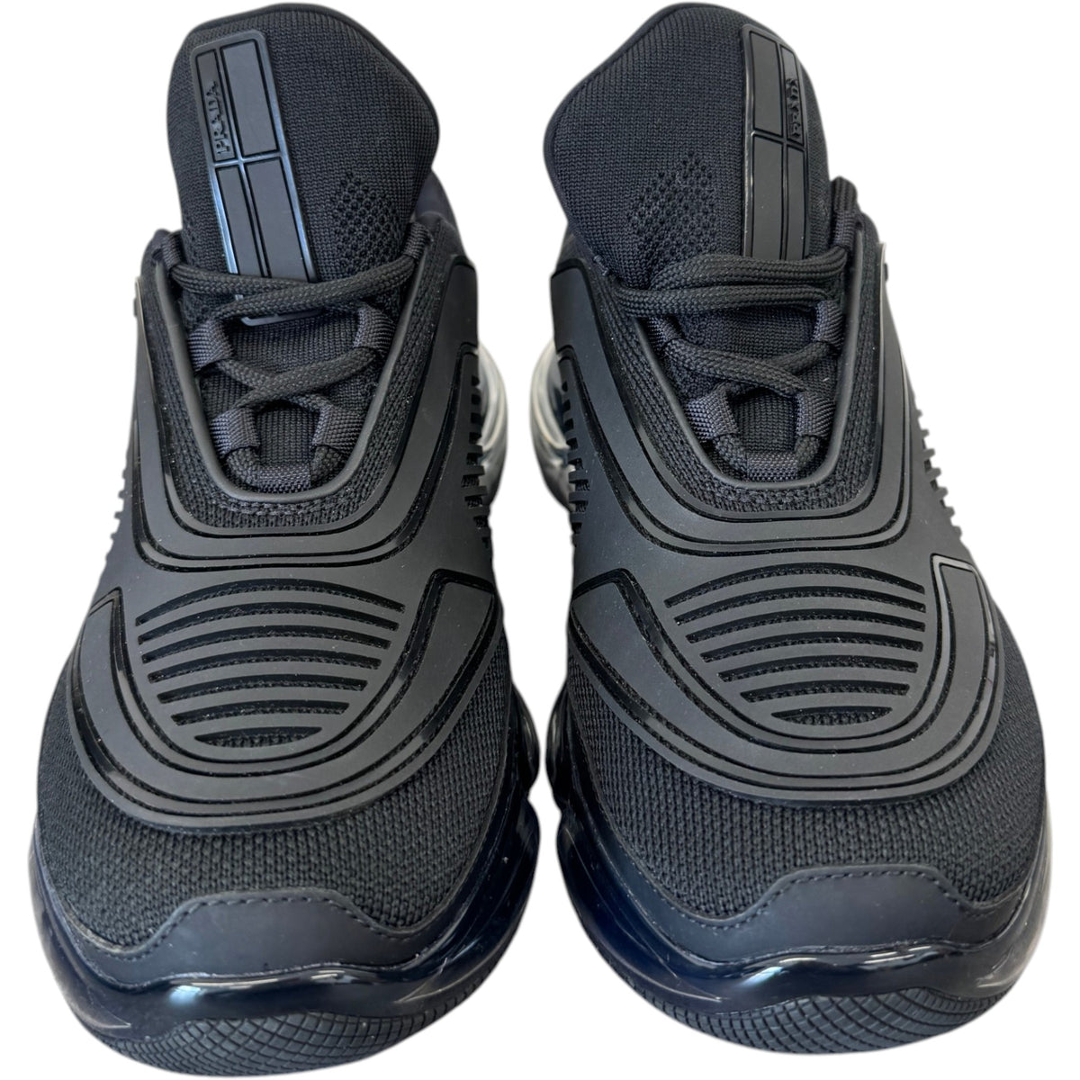 Men's Cloudbust Air Collision Low Trainers Black Size UK 6 / EU 40 - Photo 6