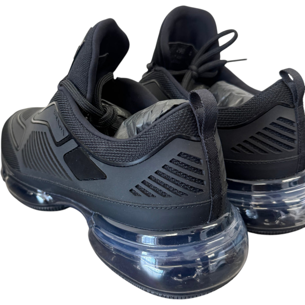 Men's Cloudbust Air Collision Low Trainers Black Size UK 6 / EU 40 - Photo 8