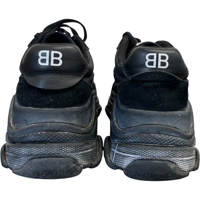 Men's Triple S Low Trainers Black Size EU 40 / UK 6