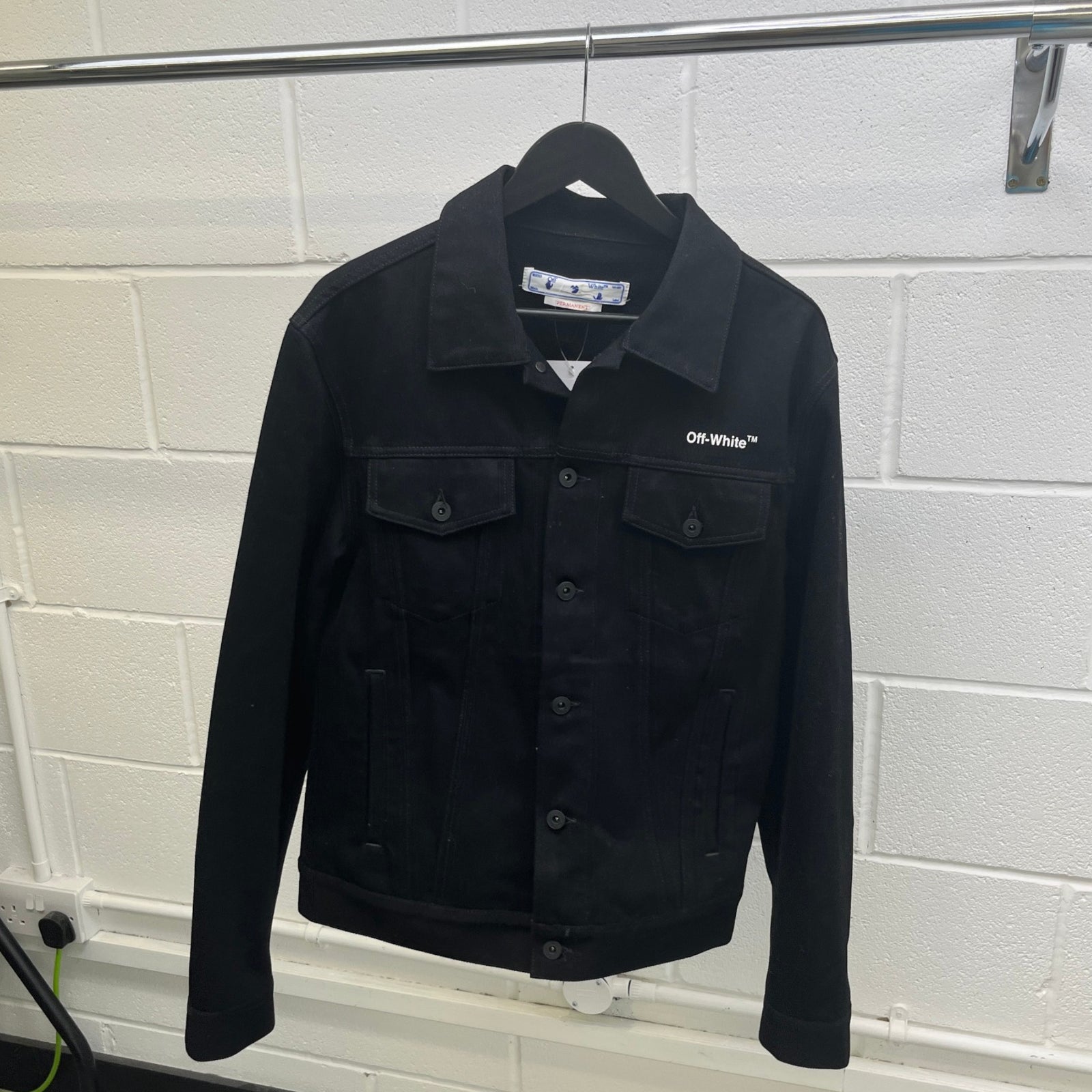 Men's Diag Jacket Black Size M - Photo 9