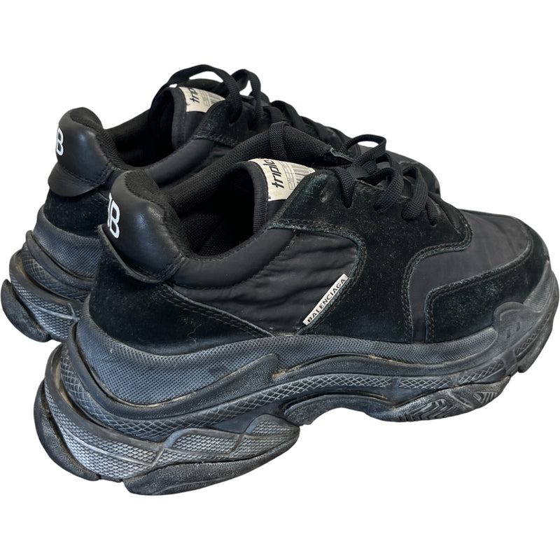 Men's Triple S Low Trainers Black Size EU 40 / UK 6