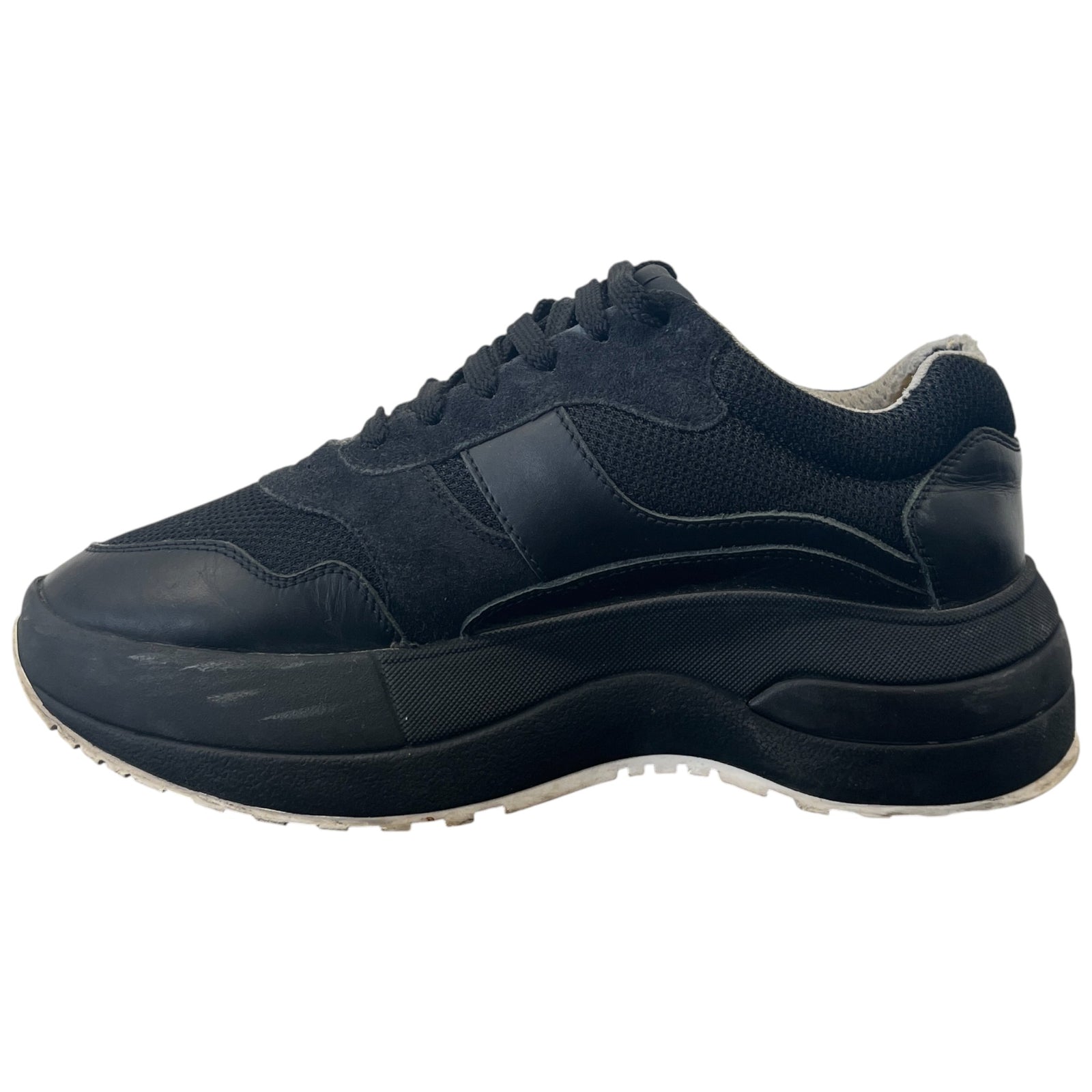 Women's Racer Low Trainers Black Size EU 35 / UK 2 - Photo 2