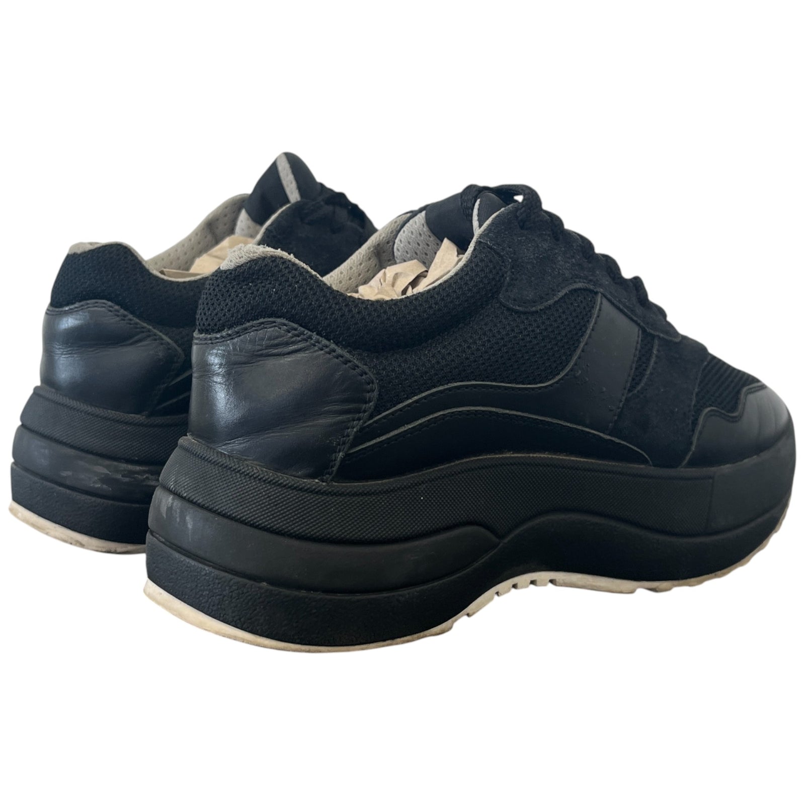 Women's Racer Low Trainers Black Size EU 35 / UK 2 - Photo 9