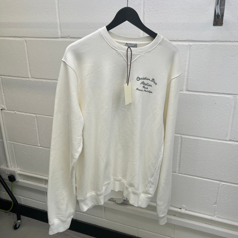Men's Atelier Sweatshirt White Size XL
