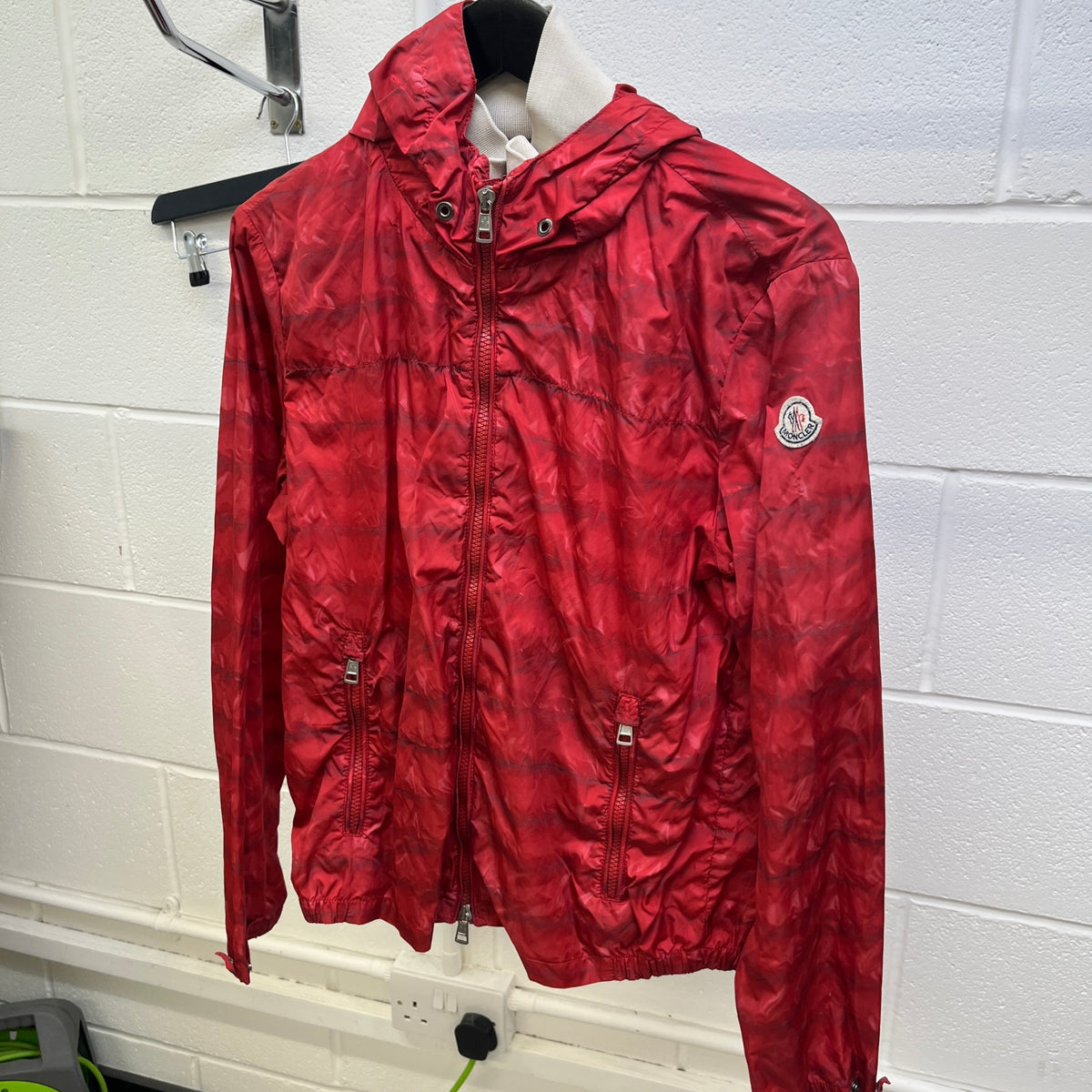 Men's Bresdin Windbreaker Red Size 2 / M - Photo 8