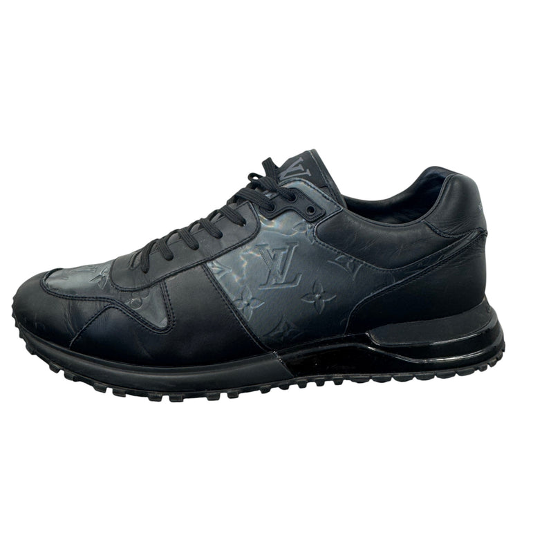 Men's Monogram Run Away Low Trainers Black Size EU 43 / UK 9